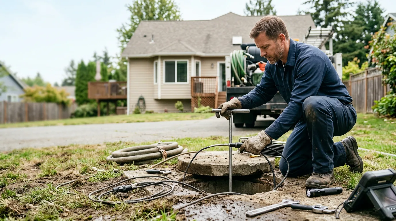 Septic Tank Pumping in Shirley Mills, ME